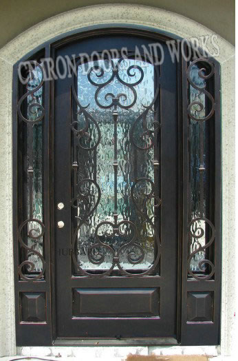 Iron doors