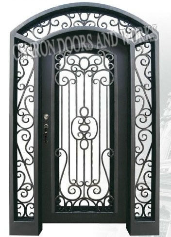 Iron doors