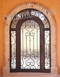 Iron doors