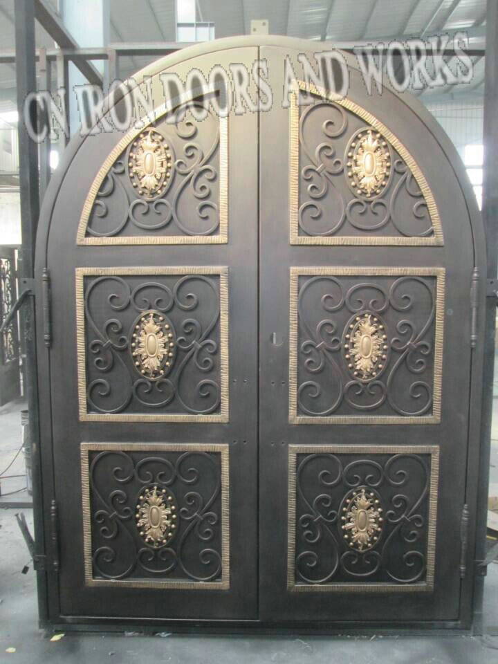 Iron doors