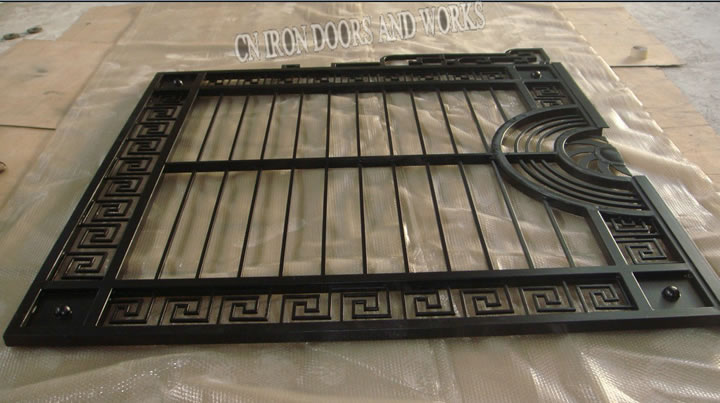 Iron gates
