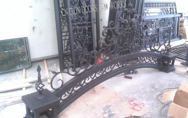 Iron gates