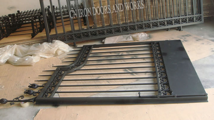 Iron gates