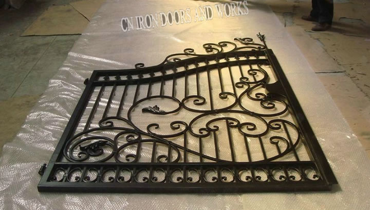 Iron gates