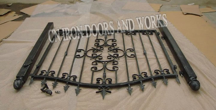 Iron railings