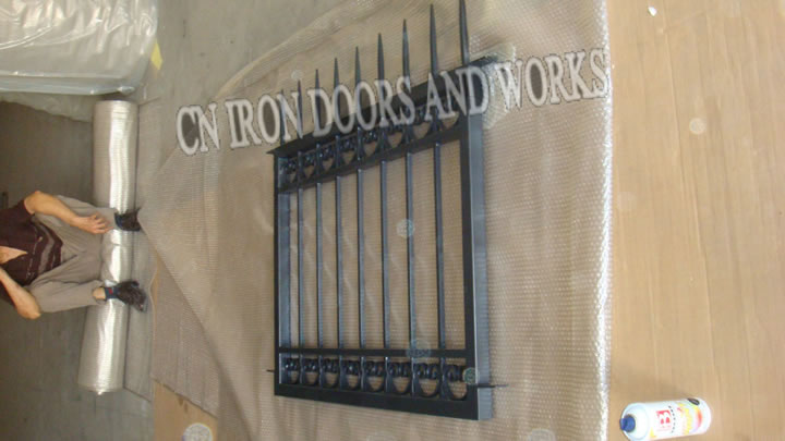 Iron railings