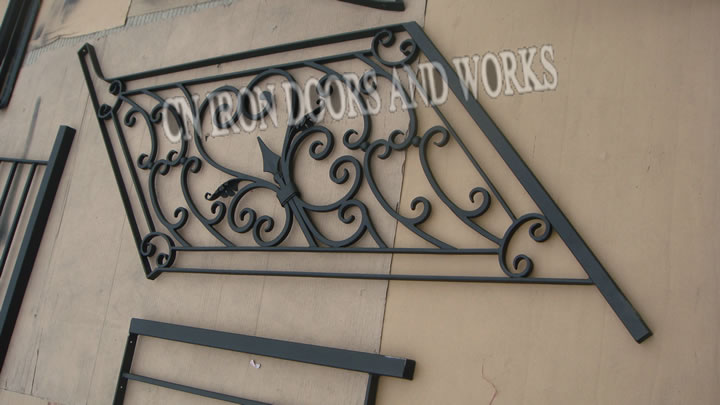 Iron railings