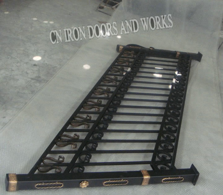 Iron railings